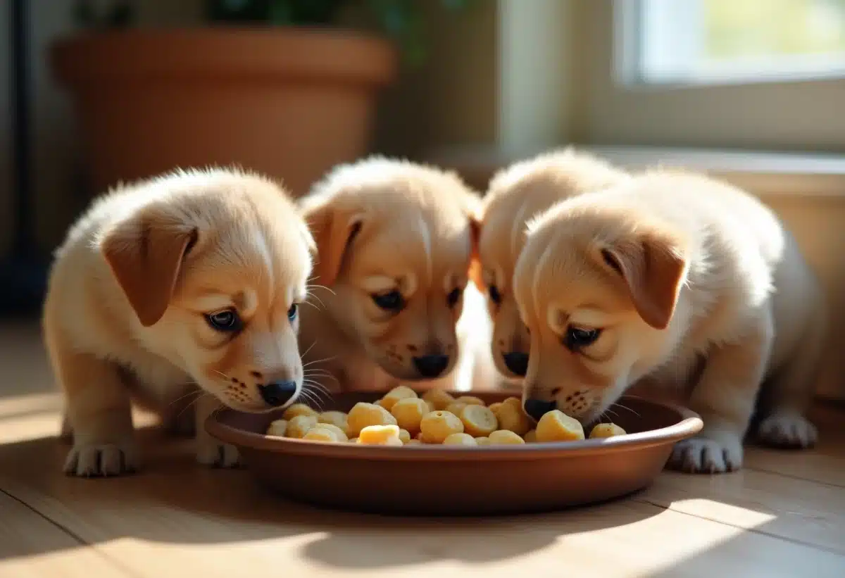 Début du sevrage des chiots : le moment idéal et les meilleures pratiques